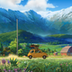 Illustration for article titled A Very Studio Ghibli Road Trip